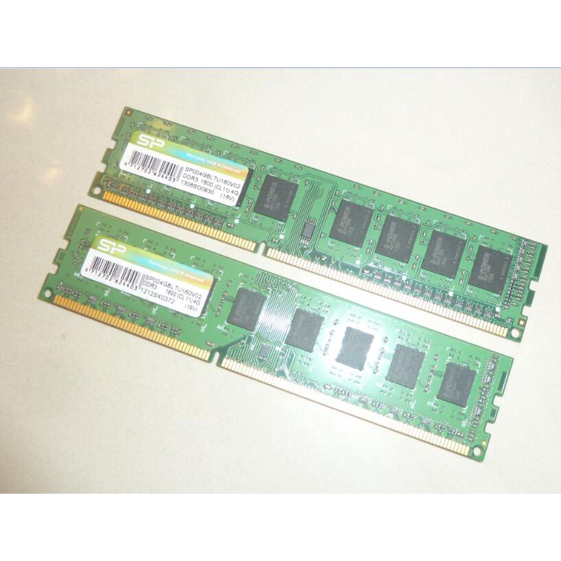 sp 廣穎電通 DDR3 1600 PC3 12800 4G 4GB 單面顆粒 終身保固