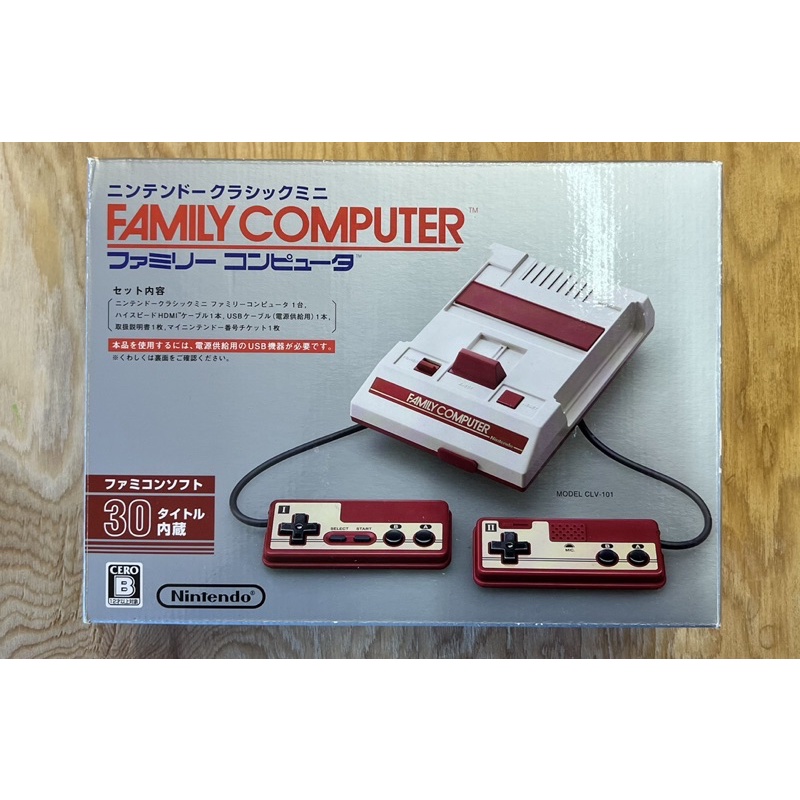日本 任天堂 迷你 紅白機 Nintendo Classic Mini Family Computer