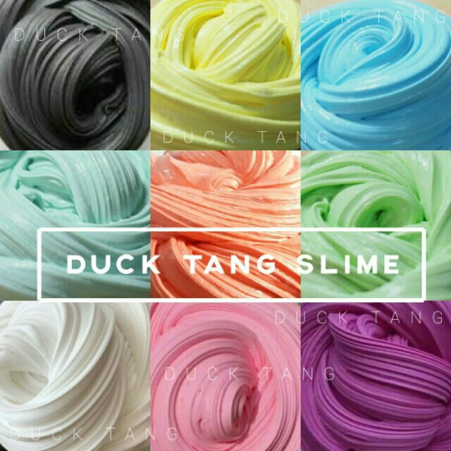 DUCK TANG Slime 基本款樹脂史萊姆/阿拉伯膠史萊姆[品牌授權]台灣製/療癒的小物/舒壓軟泥😍