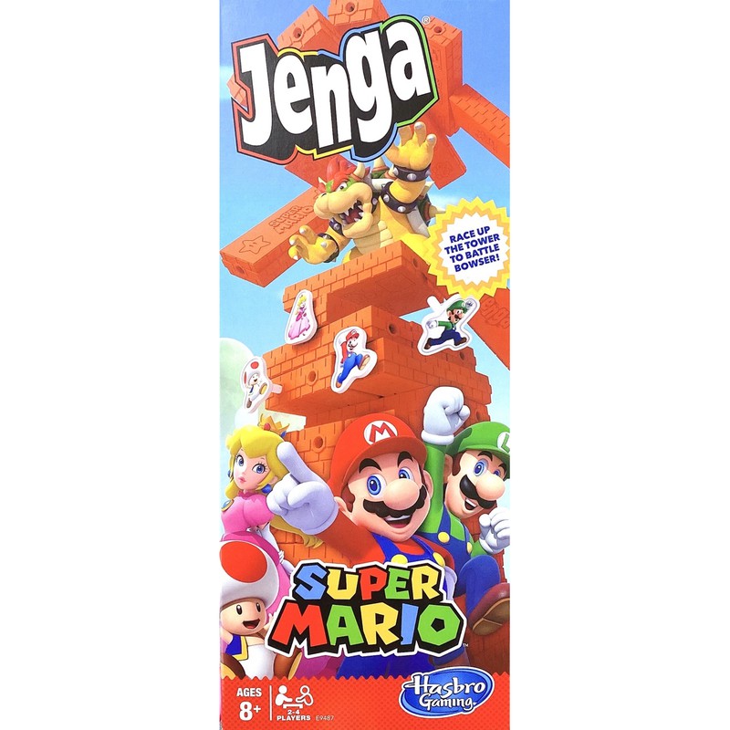 Hasbro兒童益智玩具 Jenga 超級瑪利歐 層層疊 疊疊樂 HE9487