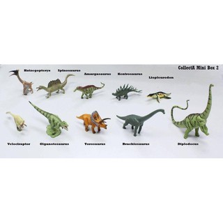 動物恐龍模型 CollectA R1102 迷你恐龍筒 2 小恐龍禮盒