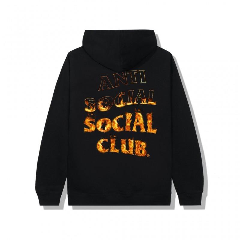 ANTI SOCIAL SOCIAL CLUB A Fire Inside Hoodie - Flame 連身帽T