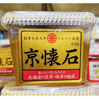 日本 京懷石味噌 650g 北海道昆布香 燒津的鰹味