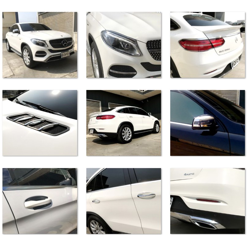 JR-佳睿精品 15-20 Benz GLE300 GLE350 GLE63 C292 Coupe 改裝 飾條配件貼紙