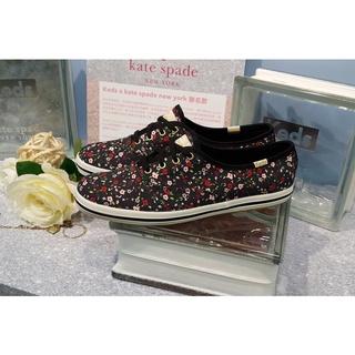 TheOneShop Keds Kate Spade NEW YORK 聯名款 黑色 彩色 花朵 小碎花 碎花 帆布鞋