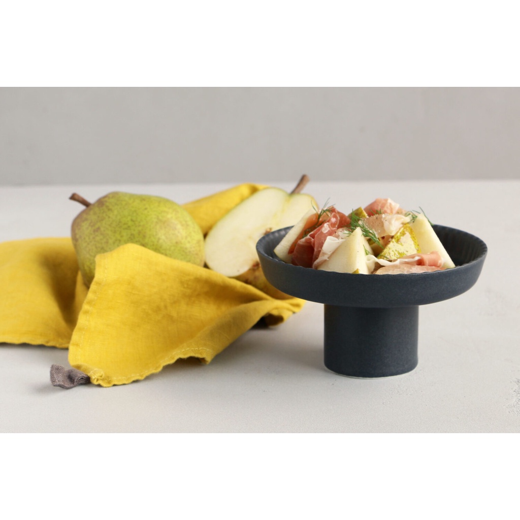 《小家日和》日本製 美濃燒 設計師品牌KIKIME 高腳平盤 高腳缽 水果盅 水果盤 小菜盤 前菜盤 前菜皿