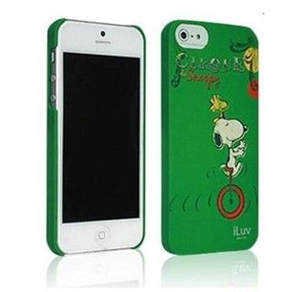 平廣 公司貨 iLuv Snoopy 史努比 iPhone 5 5S SE iPhoneSE 綠色 手機手機殼 背蓋