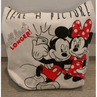 迪士尼 米奇米妮 萬用手提包 媽媽包 便當袋 餐袋 外