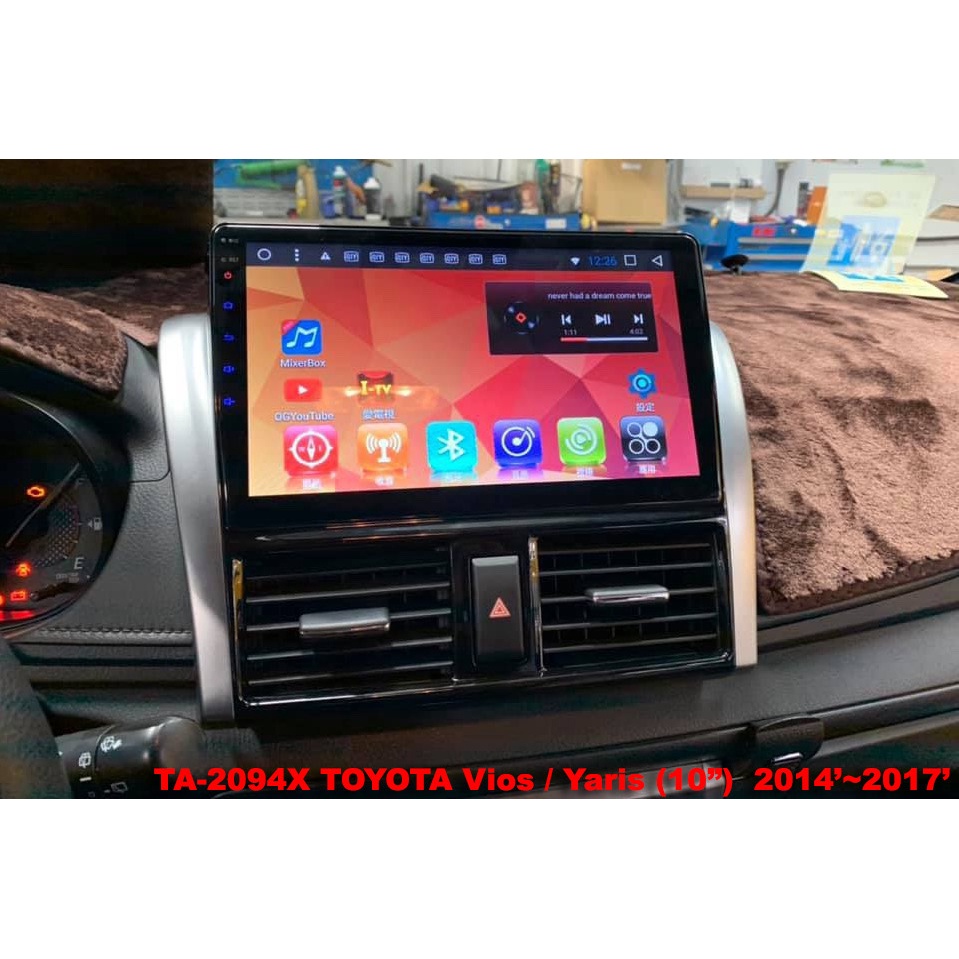 TOYOTA VIOS/YARIS 2014~2017//可刷卡//可分期 車用安卓機 車用多媒體 改裝汽車音響