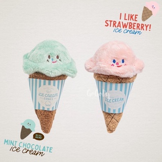 GoGoDy 現貨 韓國🇰🇷Biteme 草莓冰淇淋薄荷巧克力冰淇淋🍦藏食響紙BB發聲玩具Bite Me