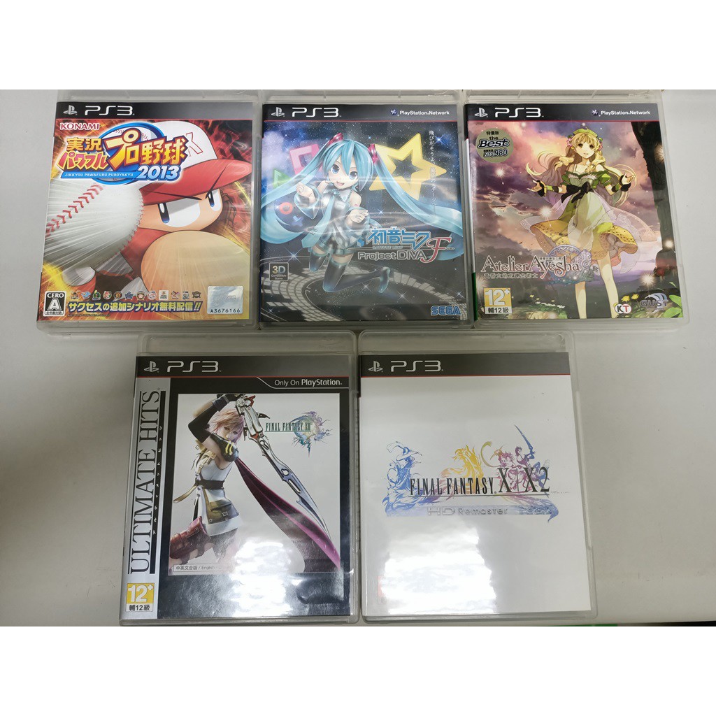 Ps3遊戲片二手實況野球2013 初音未來f 太13 太10 10 2 愛夏的鍊金工坊 蝦皮購物