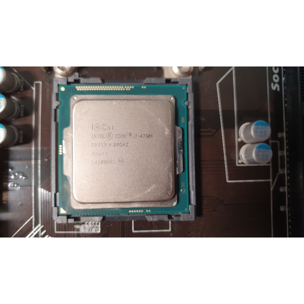 Intel® Core™ i7-4790K 處理器 8M 快取記憶體 無保固 (更新電腦換下 二手)