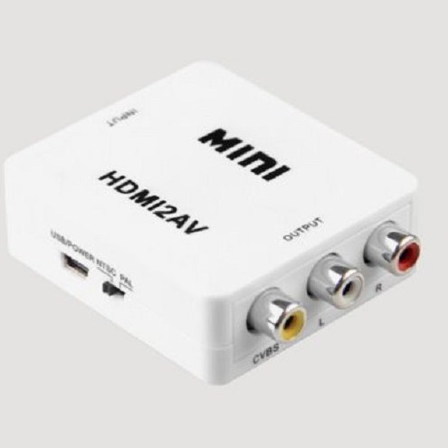 hdmi轉av轉換器 HDMI TO AV HDMI 轉 AV 轉換器 支援1080p