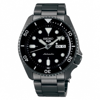 SEIKO 5 sport運動潮流機械腕錶/黑鋼4R36-07G0SD(SRPD65K1)