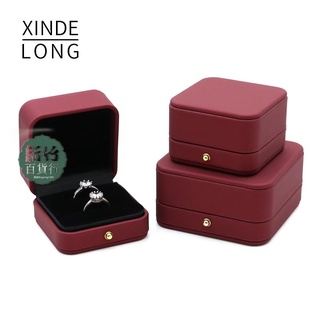 新品🥇珠寶首飾 包裝盒 高檔創意對戒盒求婚戒指盒子項鍊盒訂製logo