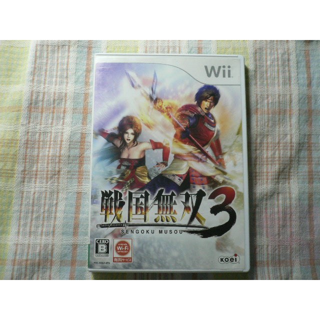日版wii 戰國無雙3 蝦皮購物