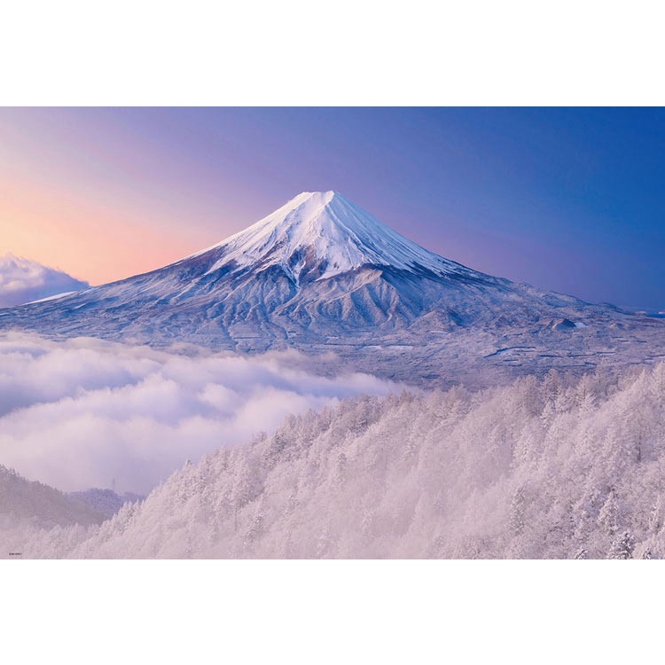 Beverly  冬季的富士  1000片  拼圖總動員  日本進口拼圖
