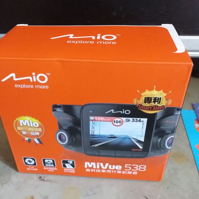庫存福利出清商品 Mio Mivue 538 行車記錄器f1 8大光圈測速照相雙預警模式寬動態wdr 保固一月 蝦皮購物