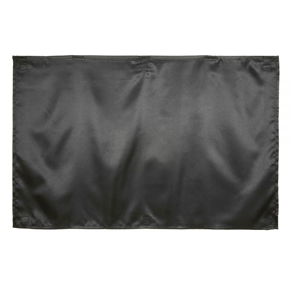 日本NAPOLEX 磁吸式固定側窗專用遮陽窗簾 99%抗UV 黑色2入 80×55公分 BY-26