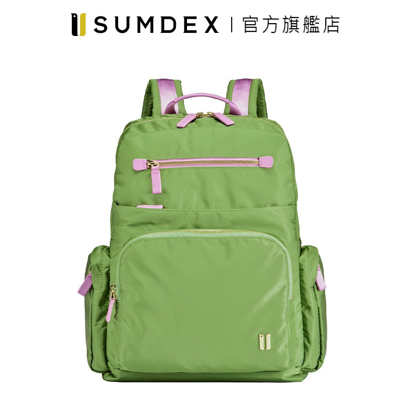 Sumdex｜經典聚光後背包 NON-734LS 綠色 官方旗艦店