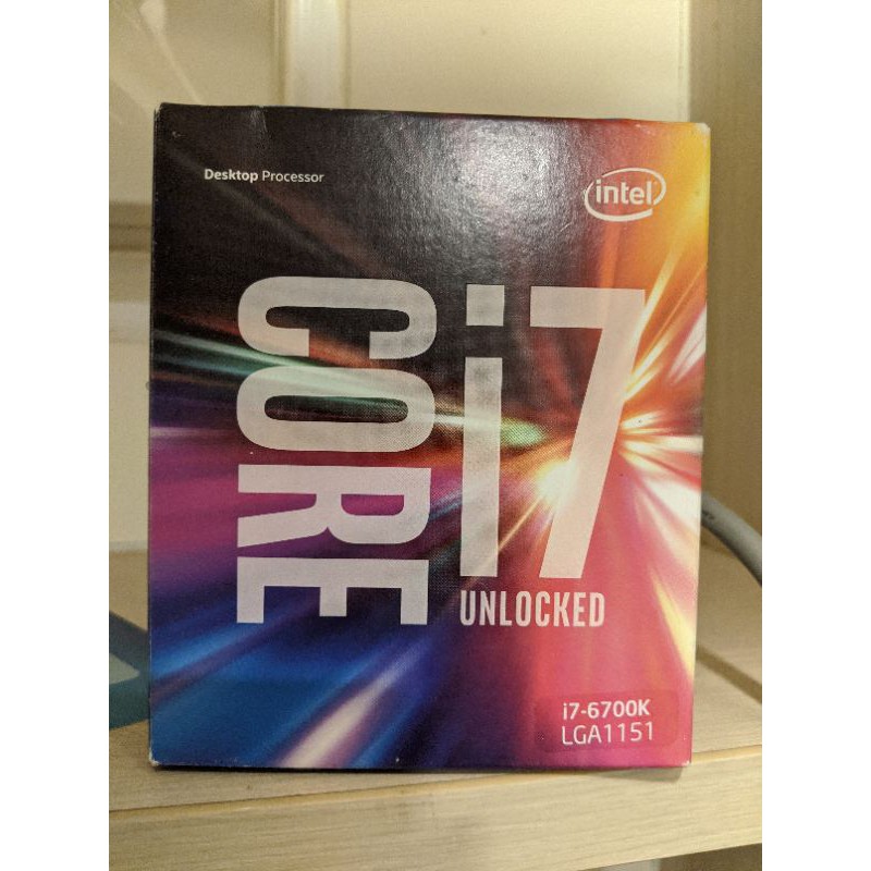 Intel i7 6700k 6代 i7 不鎖倍頻 1151