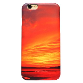 SaraGarden 客製化 手機殼 iPhone8/8Plus/7/7Plus/6【多款手機型號提供】夕陽 雲彩 漸層