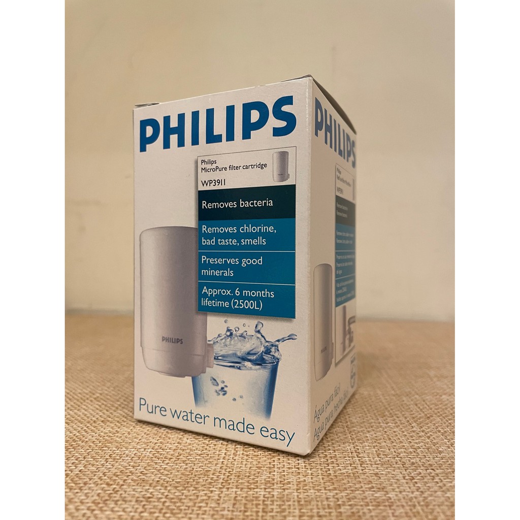 PHILIPS 飛利浦 龍頭式淨水器 複合濾芯 WP3911