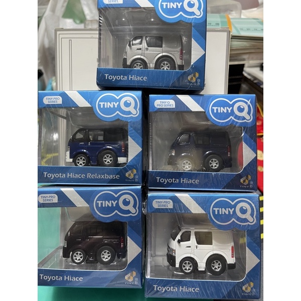 微影tiny Q版箱型車toyota Hiace 一套五台不散賣 蝦皮購物