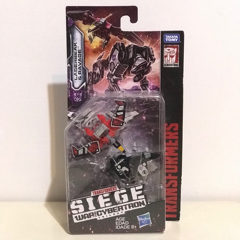 變形金剛 圍城 WFC 目標戰士 磁帶戰士 激光鳥 機械狗 Laserbeak &amp; Ravage