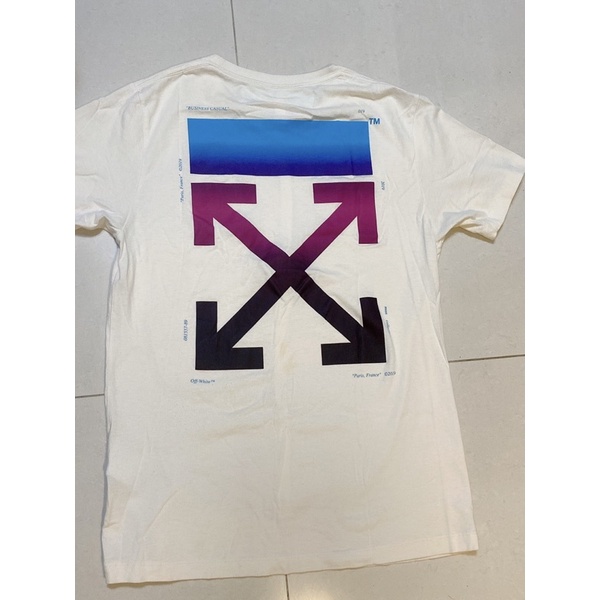 Off White 短袖 漸層logo短袖T