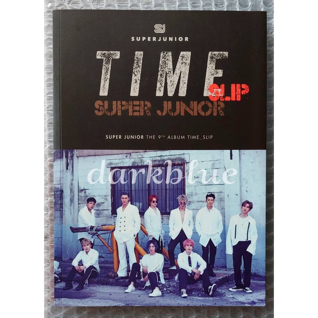 Super Junior 九輯 timeslip time slip 團體版 小卡 全專 專輯
