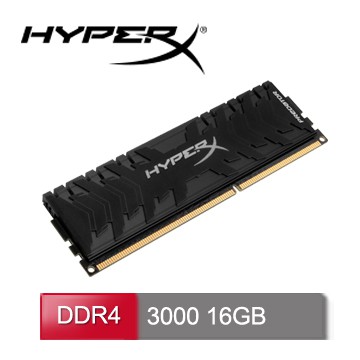 桌上型 超頻記憶體HyperX Predator DDR4 3000 16GB (HX430C15PB3/16)