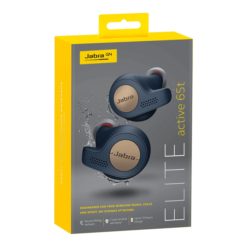 Jabra Elite Active 65t 主動抗噪 真無線運動藍牙耳機