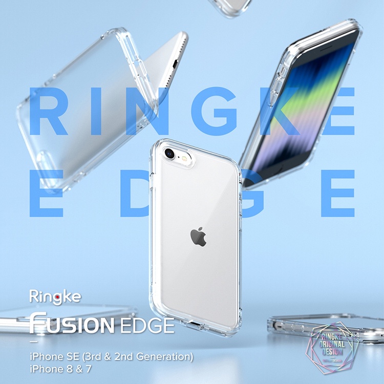 iPhone SE 2022 3 / 2 代 /8 /7 韓國 Ringke Fusion Edge 防撞手機保護殼