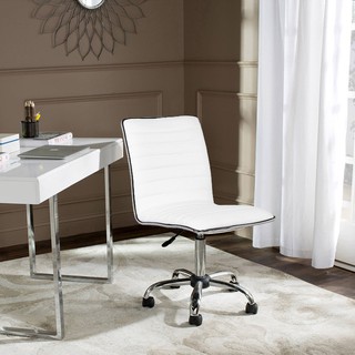 E-home 琳賽可調式電腦椅-白色