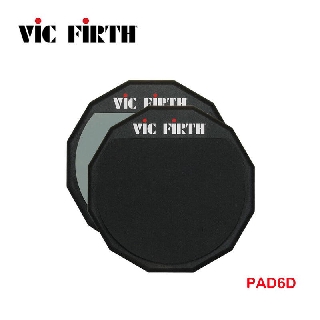 【現代樂器】美國 VIC FIRTH PAD6D 6吋 打點板 打擊板 (雙面)
