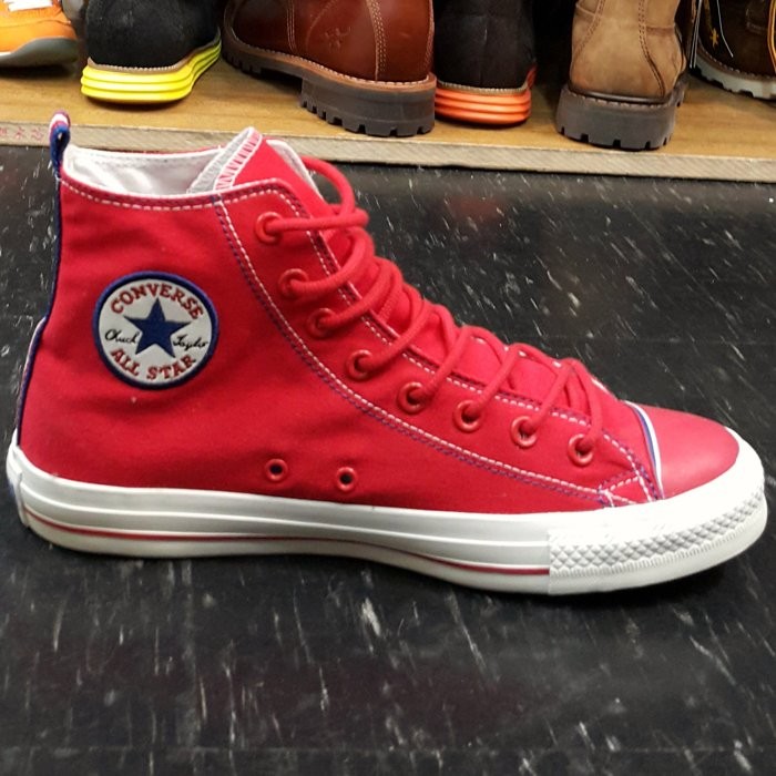 Converse Chuck Taylor All Star 高筒 帆布 紅色 國旗 太陽 電繡 刺繡 126853C