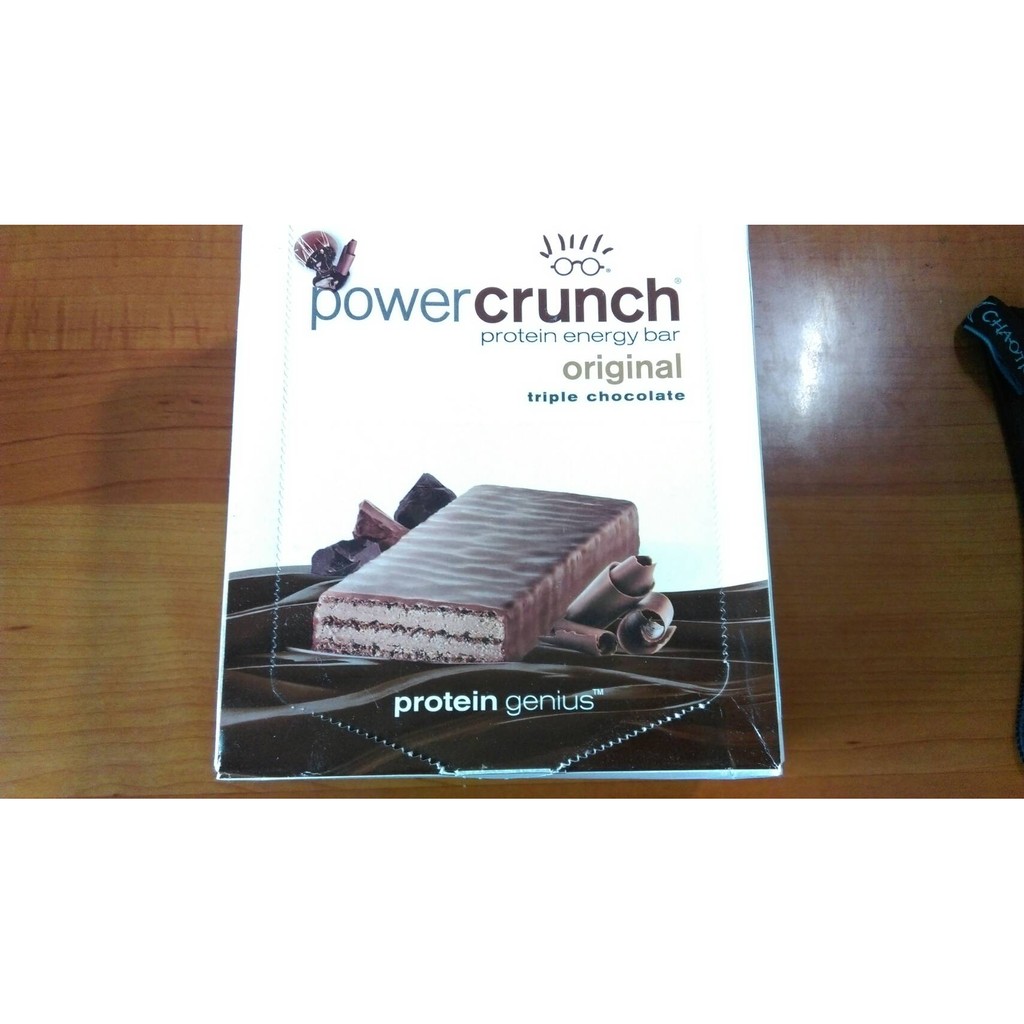 蛋白質能量棒 BNRG Power Crunch  三重巧克力 12條 1.4盎司 40克