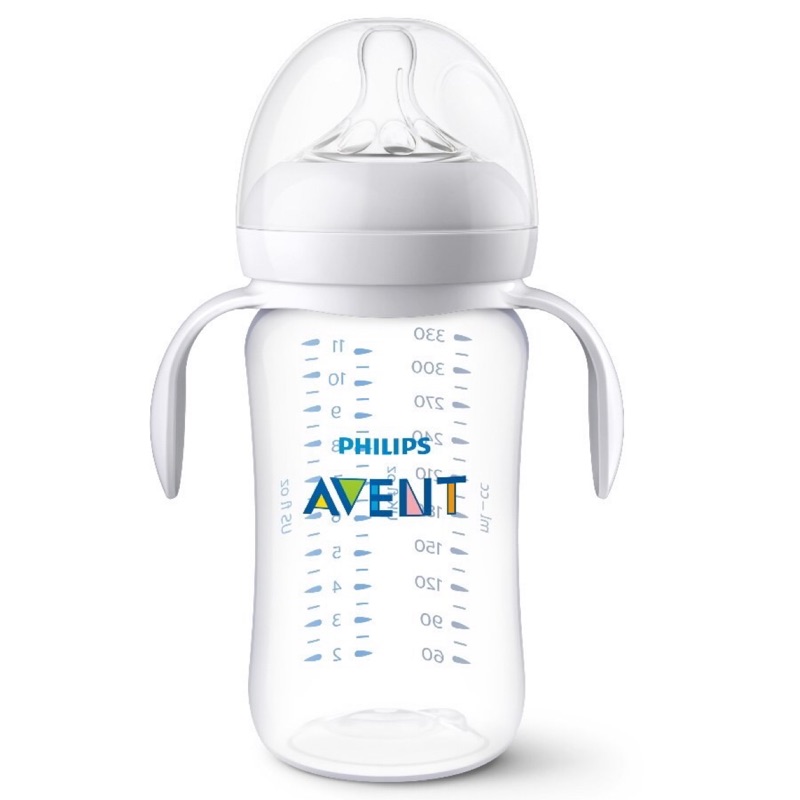 Philips Avent 親乳感PA防脹氣握把奶瓶 330ml