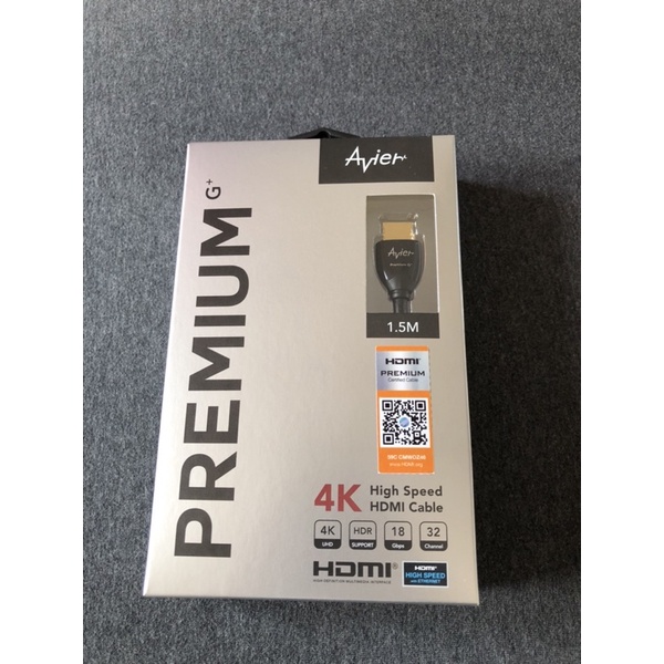 【全新】Avier PREMIUM G+ 4K HDMI影音傳輸線