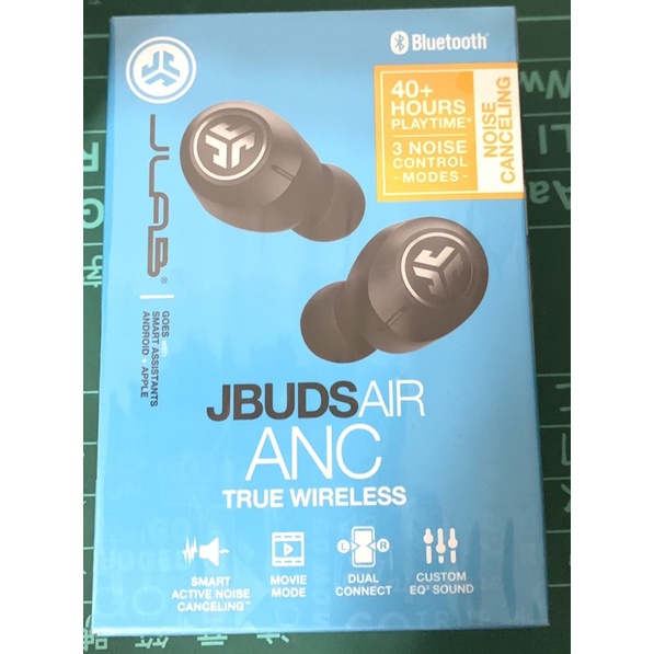 【全新未拆】JLAB JBUDS AIR ANC 降噪真無線藍牙耳機