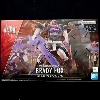 BANDAI 境界戰機 HG 1/72 BRADY FOX 佈雷迪狐狸,塑膠組合模型