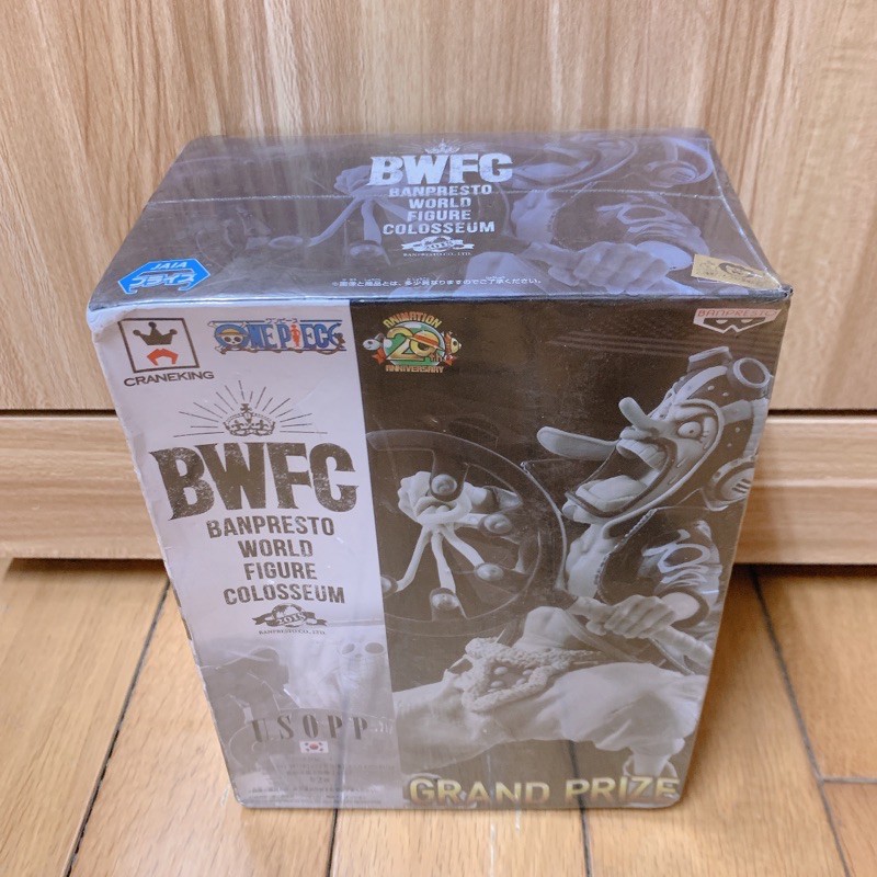 日版 金證 騙人布 航海王 海賊王 One piece 造形王頂上決戰 烏索布 USOPP 世界大賽 BWFC 正版公仔