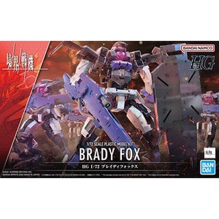 萬年坤彩 萬代 HG 1/72 BRADY FOX 境界戰機 組裝模型