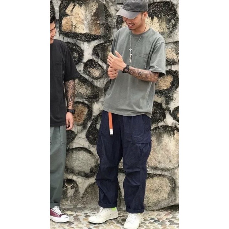 19aw Wtaps Blank Ss 02 Tee Copo 蠟染水洗口袋tee 現貨在店 蝦皮購物