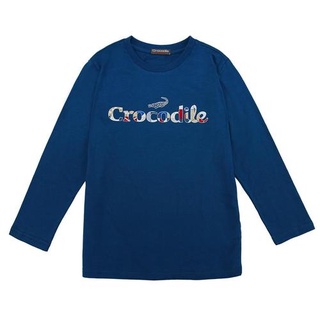 Crocodile Junior『小鱷魚童裝』558404 彩色LOGO印花 T恤 Ggo(G購)