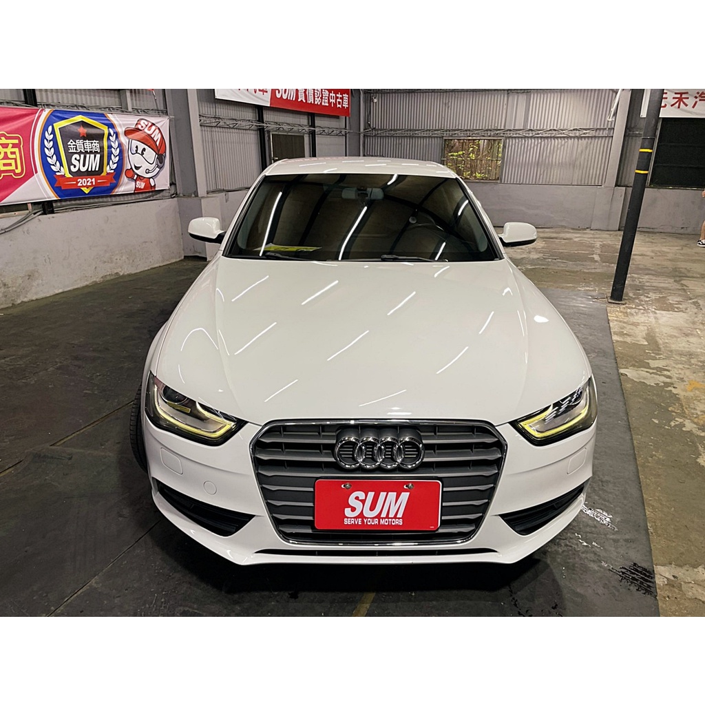 正2014年出廠 小改款  Audi  A4   35TFSI找錢 實車實價 全額貸 一手車 女用車 非自售 里程保證