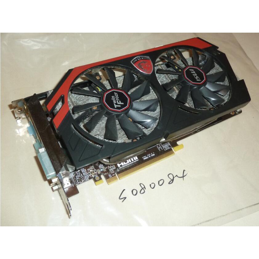 MSI 微星 GTX760 N760 TF 2GD5/OC 2GB DDR5 需外接 6+8PIN電源線