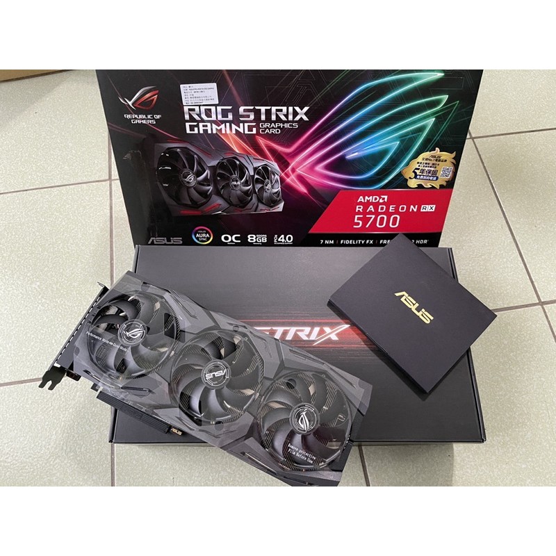 [現貨］ASUS 華碩 ROG-STRIX-RX5700-O8G-GAMING顯示卡