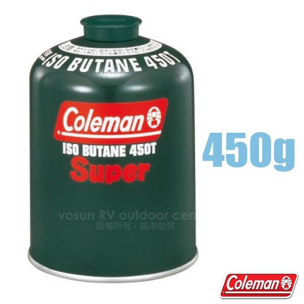 【美國 Coleman】新品 高效能極地高山瓦斯罐 450g Super 大瓶瓦斯 雪地_CM-K450